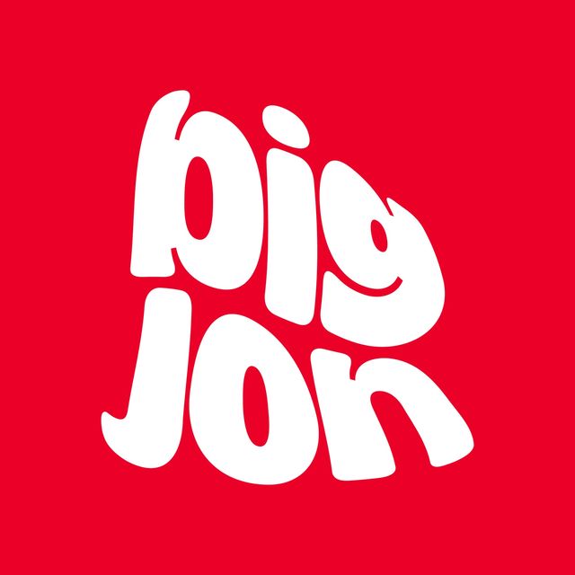 Big Jon — Hamburguesería — logotipo y slogan